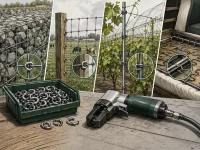 Havalı C-Ring aleti, C-Ring tabancası ve C-Ring bağlantı elemanları