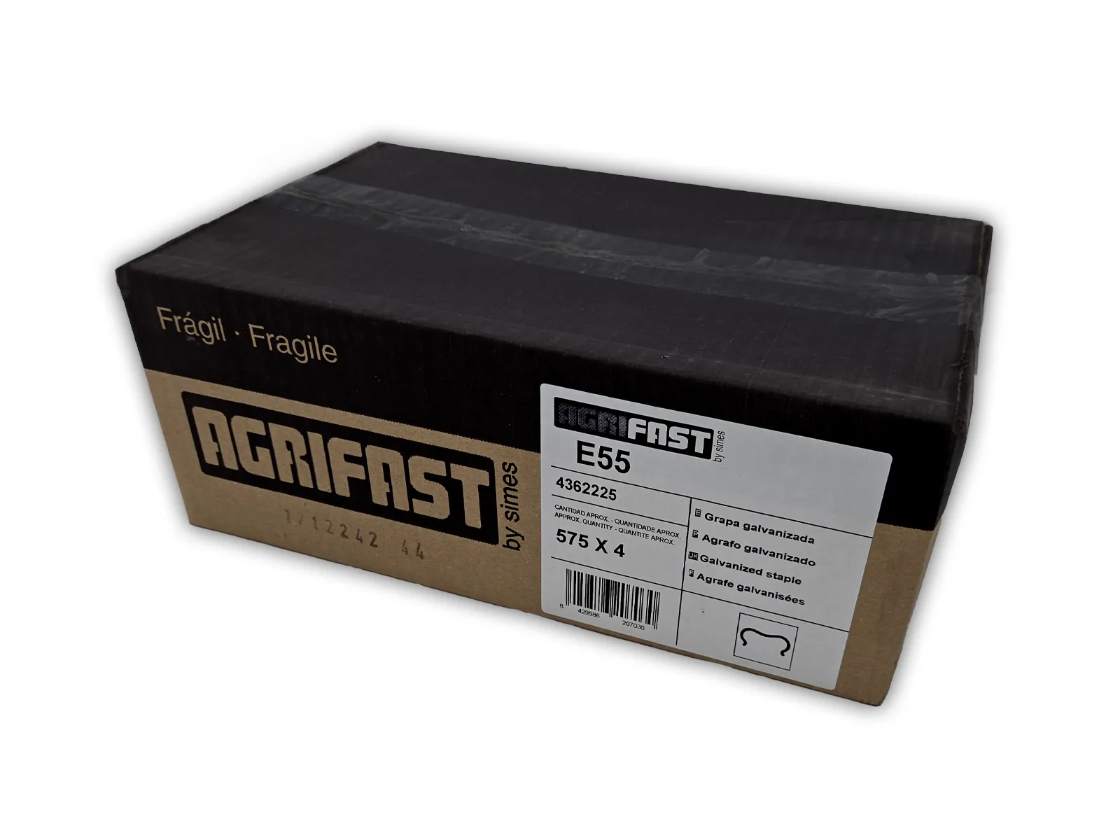 Agrifast E55 galvaniz damla sulama sabitleme klipsi