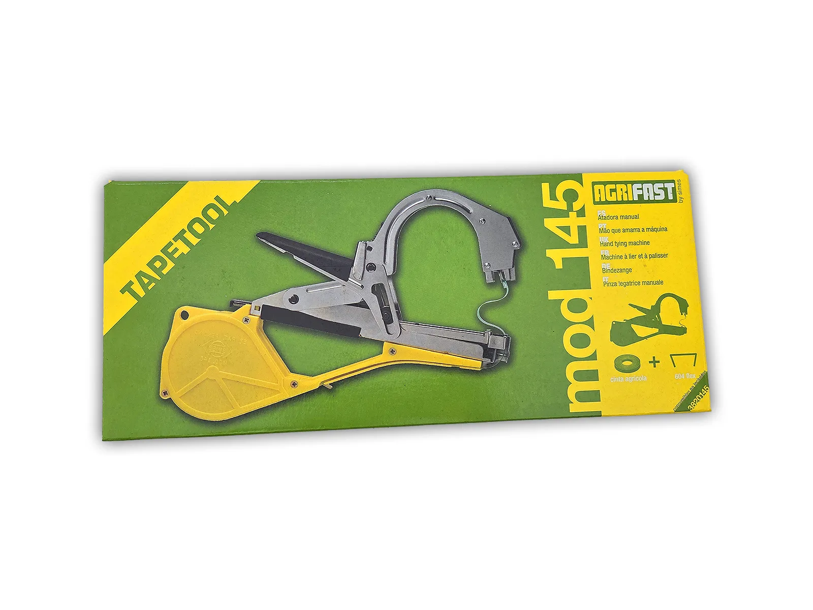 Agrifast Mod 145 manuel tapetool bitki bağlama makinesi 180 zımba magazinli