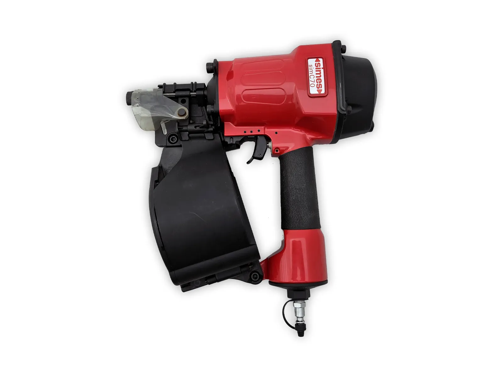 Simes Sim-C70 havalı çivi tabancası 45-70 mm rulo çivi palet ve sandık imalatı için