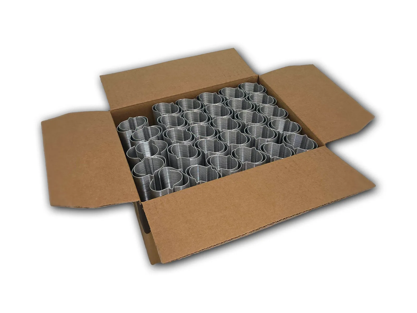 V-46 Tom System galvaniz sera bitki sabitleme klipsi (45,40 mm açık, Ø1,2 mm tel)